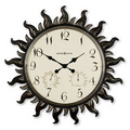 Howard Miller Sunburst II Indoor/Outdoor Wall Clock